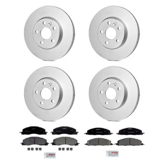 Bosch® - QuietCast™ Premium Front and Rear Brake Kit with Ceramic Pads