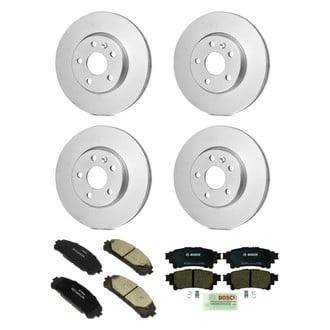 Bosch® - QuietCast™ Premium Front and Rear Brake Kit with Ceramic Pads