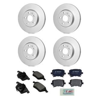 Bosch® - QuietCast™ Premium Brake Kit with Organic Pads