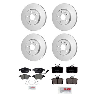 Bosch® - QuietCast™ Premium Front and Rear Brake Kit with Ceramic Pads