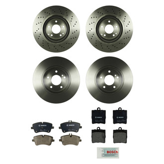 Bosch® - QuietCast™ Premium Brake Kit with Organic Pads