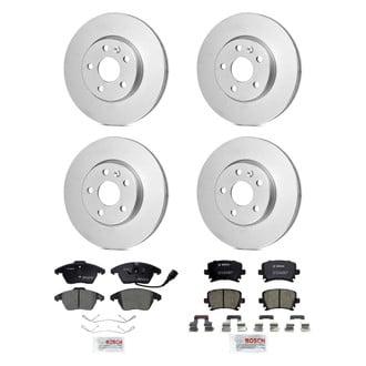 Bosch® - QuietCast™ Premium Front and Rear Brake Kit with Ceramic Pads