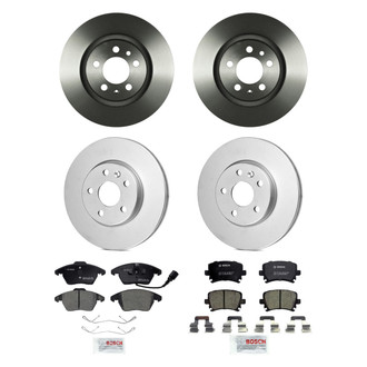 Bosch® - QuietCast™ Premium Front and Rear Brake Kit with Ceramic Pads