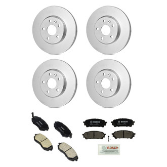 Bosch® - QuietCast™ Premium Brake Kit with Ceramic Pads