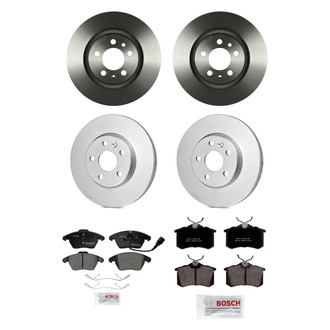 Bosch® - QuietCast™ Premium Front and Rear Brake Kit with Ceramic Pads
