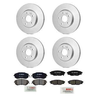 Bosch® - QuietCast™ Premium Front and Rear Brake Kit with Ceramic Pads
