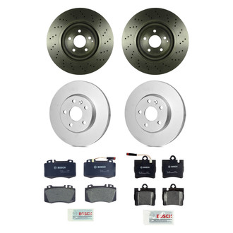Bosch® - QuietCast™ Premium Brake Kit with Organic Pads