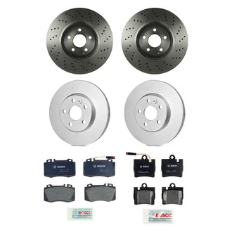 Bosch® - QuietCast™ Premium Brake Kit with Organic Pads