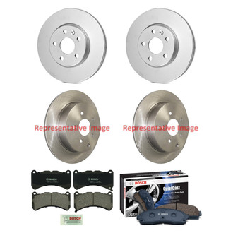 Bosch® - QuietCast™ Premium Brake Kit with Ceramic Pads