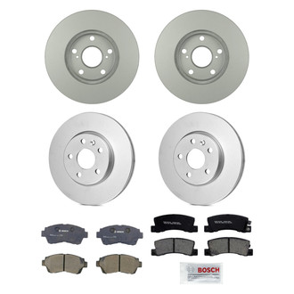 Bosch® - QuietCast™ Premium Front and Rear Brake Kit with Ceramic Pads