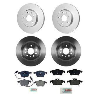 Bosch® - QuietCast™ Premium Brake Kit with Organic Pads