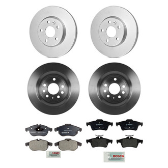 Bosch® - QuietCast™ Premium Brake Kit with Organic Pads