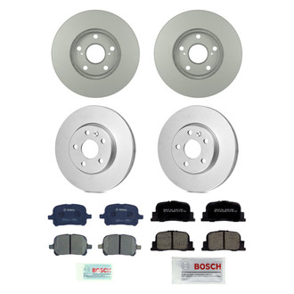 Bosch® - QuietCast™ Premium Front and Rear Brake Kit with Ceramic Pads