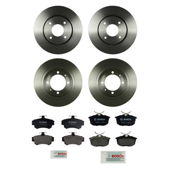 Bosch® - QuietCast™ Premium Brake Kit with Organic Pads