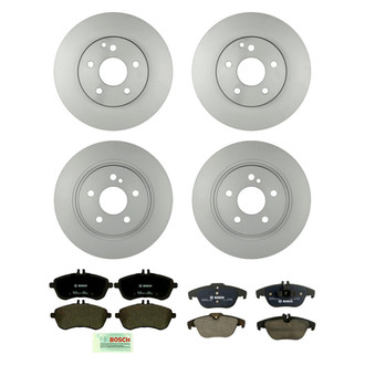 Bosch® - QuietCast™ Premium Front and Rear Brake Kit with Ceramic Pads