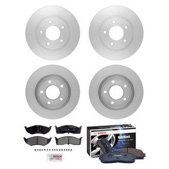 Bosch® - QuietCast™ Premium Brake Kit with Ceramic Pads