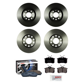 Bosch® - QuietCast™ Premium Brake Kit with Ceramic Pads