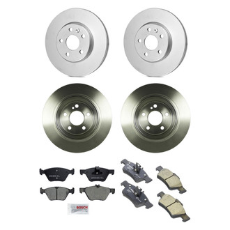 Bosch® - QuietCast™ Premium Brake Kit with Ceramic Pads