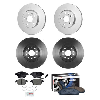 Bosch® - QuietCast™ Premium Front and Rear Brake Kit with Ceramic Pads