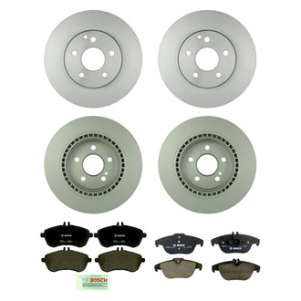 Bosch® - QuietCast™ Premium Front and Rear Brake Kit with Ceramic Pads