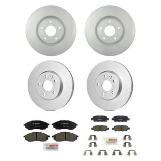 Bosch® - QuietCast™ Premium Front and Rear Brake Kit with Ceramic Pads