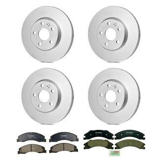 Bosch® - QuietCast™ Premium Brake Kit with Organic Pads