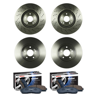 Bosch® - QuietCast™ Premium Brake Kit with Ceramic Pads