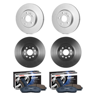 Bosch® - QuietCast™ Premium Front and Rear Brake Kit with Ceramic Pads