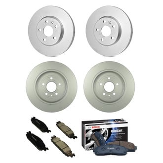 Bosch® - QuietCast™ Premium Front and Rear Brake Kit with Ceramic Pads