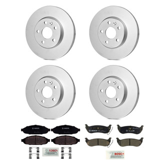 Bosch® - QuietCast™ Premium Brake Kit with Ceramic Pads