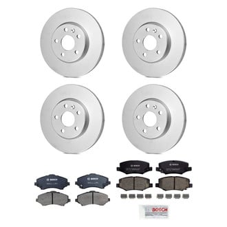 Bosch® - QuietCast™ Premium Front and Rear Brake Kit with Ceramic Pads