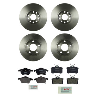 Bosch® - QuietCast™ Premium Brake Kit with Organic Pads