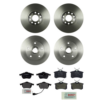 Bosch® - QuietCast™ Premium Brake Kit with Organic Pads