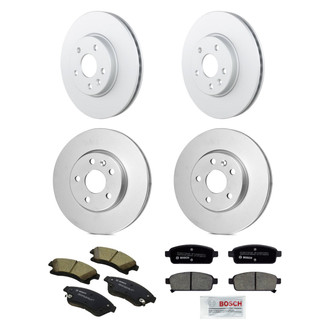 Bosch® - QuietCast™ Premium Front and Rear Brake Kit with Ceramic Pads