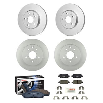 Bosch® - QuietCast™ Premium Front and Rear Brake Kit with Ceramic Pads