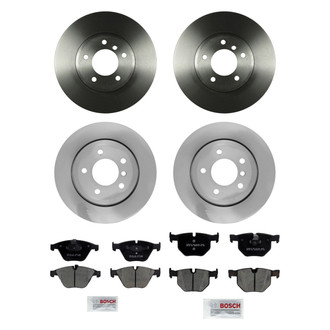 Bosch® - QuietCast™ Premium Front and Rear Brake Kit with Ceramic Pads