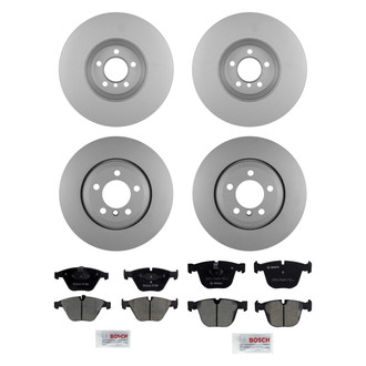 Bosch® - QuietCast™ Premium Front and Rear Brake Kit with Ceramic Pads