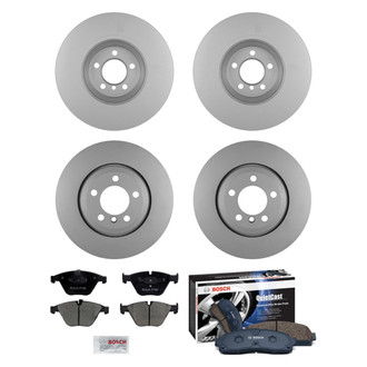 Bosch® - QuietCast™ Premium Front and Rear Brake Kit with Ceramic Pads