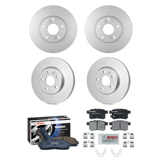 Bosch® - QuietCast™ Premium Front and Rear Brake Kit with Ceramic Pads