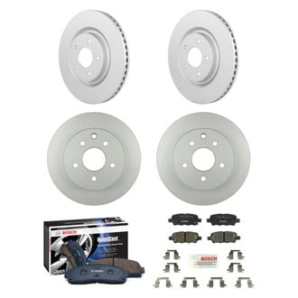Bosch® - QuietCast™ Premium Front and Rear Brake Kit with Ceramic Pads