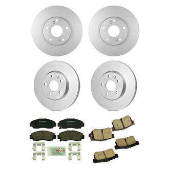 Bosch® - QuietCast™ Premium Front and Rear Brake Kit with Ceramic Pads