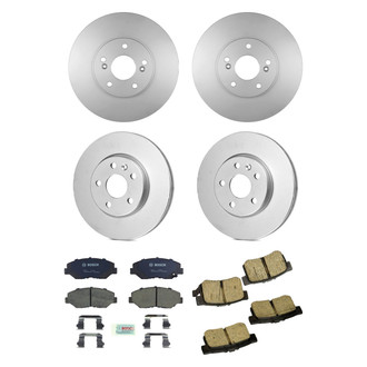 Bosch® - QuietCast™ Premium Front and Rear Brake Kit with Ceramic Pads