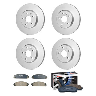 Bosch® - QuietCast™ Premium Front and Rear Brake Kit with Ceramic Pads