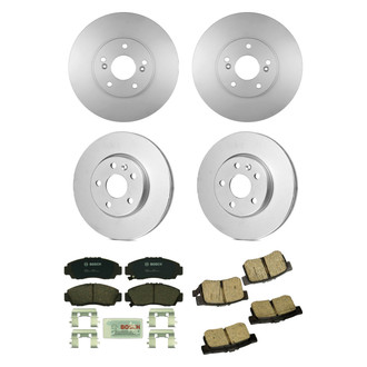 Bosch® - QuietCast™ Premium Front and Rear Brake Kit with Ceramic Pads