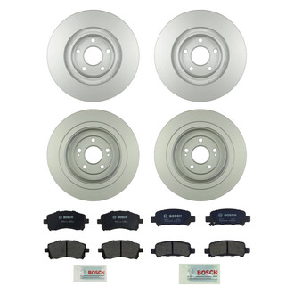 Bosch® - QuietCast™ Premium Brake Kit with Ceramic Pads
