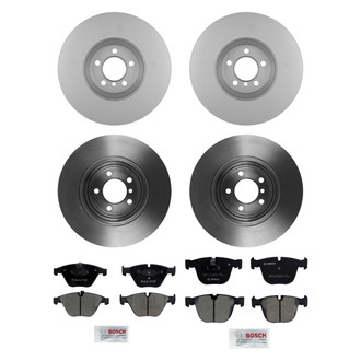 Bosch® - QuietCast™ Premium Front and Rear Brake Kit with Ceramic Pads