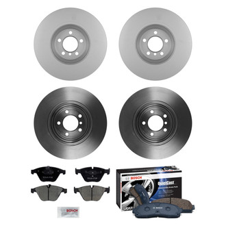 Bosch® - QuietCast™ Premium Front and Rear Brake Kit with Ceramic Pads