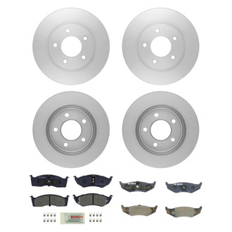 Bosch® - QuietCast™ Premium Brake Kit with Organic Pads
