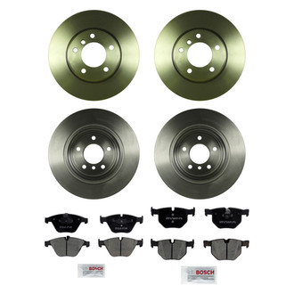 Bosch® - QuietCast™ Premium Front and Rear Brake Kit with Ceramic Pads