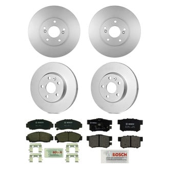Bosch® - QuietCast™ Premium Front and Rear Brake Kit with Ceramic Pads